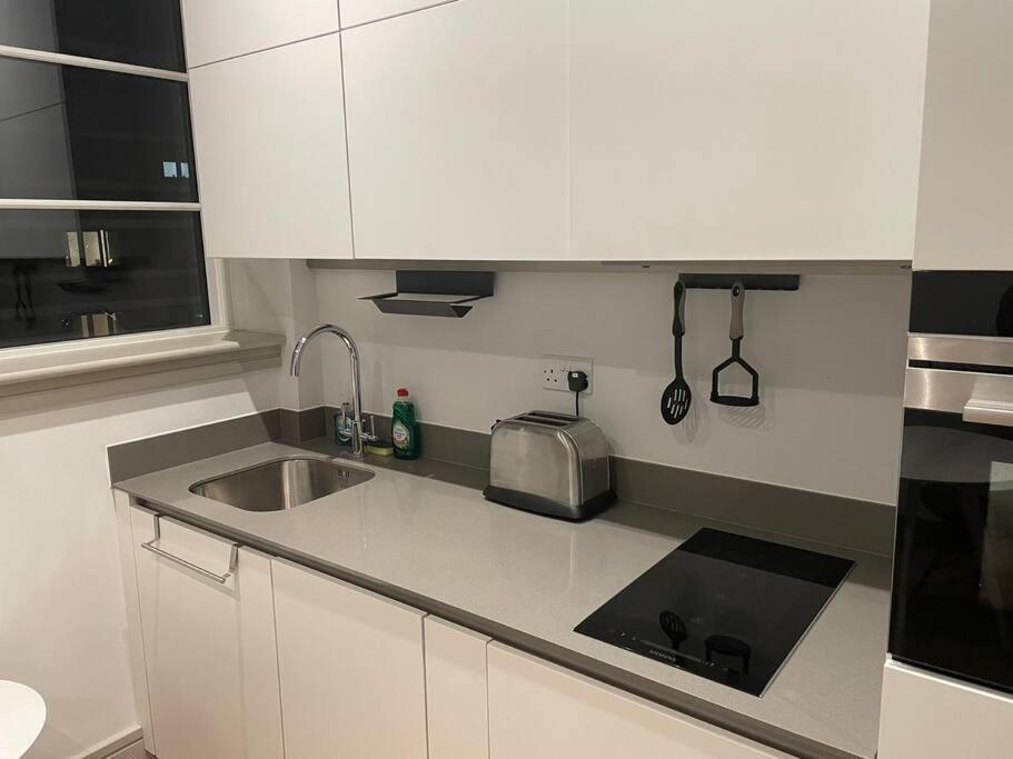 Monthly Stays 1Bed Serviced Studio Apartment Free Wifi & Netflix Whitechapel London Perfect For Solo & Coupled Guests Екстериор снимка